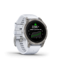 Preview: GARMIN Epix Pro Sapphire, Steinweiss/Titanium Titan, 47mm (010-02803-21)