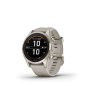 Preview: GARMIN Fenix 7S Pro Sapphire Solar, Beige/Softgold, 42mm (010-02776-15)