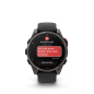 Preview: GARMIN Fenix 8 Pro LTE Amoled Sapphire, Schwarz/Titan Carbongrau DLC Titan, 47mm (010-03198-01)