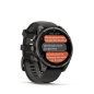 Preview: GARMIN Fenix 8 Pro LTE Amoled Sapphire, Schwarz/Titan Carbongrau DLC Titan, 47mm (010-03198-01)