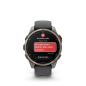 Preview: GARMIN Fenix 8 Pro LTE Amoled Sapphire, Graphit/Schwarz Titan, 47mm (010-03198-11)