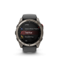 Preview: GARMIN Fenix 8 Pro LTE Amoled Sapphire,  Graphit/Schwarz Titan, 51mm (010-03199-11)