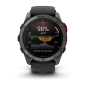 Preview: GARMIN Fenix 8 Pro LTE MicroLED Sapphire,  Schwarz/Titan Carbongrau DLC, 51mm (010-03380-01)