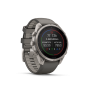 Preview: GARMIN Fenix 9 Pro Solar InReach, 47mm, Kieselgrau/Titan (010-04338-01)