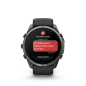 Preview: GARMIN Fenix 9 Pro InReach, 51mm, Carbongrau DLC Titan mit Silikon-Armband Schwarz/Kieselgrau (010-04337-11)