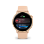 Preview: GARMIN Vivoactive 6, Pink Dawn/Pink Dawn Metallic, 42mm (010-02985-03)