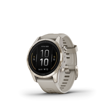 GARMIN Epix Pro Sapphire, Beige/Softgold, 42mm (010-02802-11)