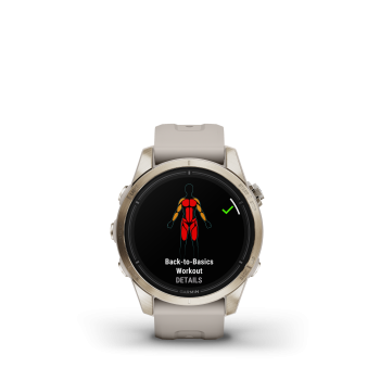 GARMIN Epix Pro Sapphire, Beige/Softgold, 42mm (010-02802-11)