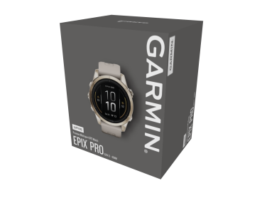 GARMIN Epix Pro Sapphire, Beige/Softgold, 42mm (010-02802-11)