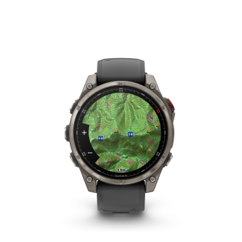 GARMIN Fenix 8 Pro LTE Amoled Sapphire, Graphit/Schwarz Titan, 47mm (010-03198-11)