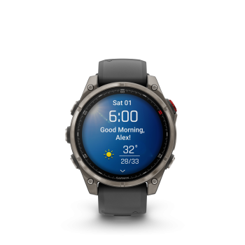 GARMIN Fenix 8 Pro LTE Amoled Sapphire, Graphit/Schwarz Titan, 47mm (010-03198-11)