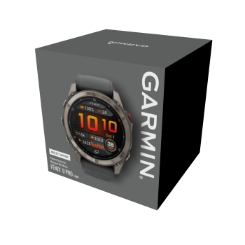 GARMIN Fenix 8 Pro LTE Amoled Sapphire,  Graphit/Schwarz Titan, 51mm (010-03199-11)