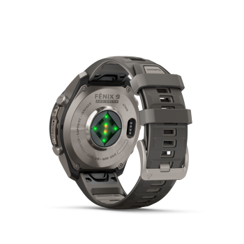 GARMIN Fenix 9 Pro Solar InReach, 47mm, Kieselgrau/Titan (010-04338-01)