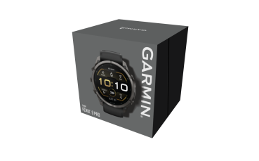 GARMIN Fenix 9 Pro InReach, 51mm, Titan mit Silikon-Armband Graphit/Schwarz (010-04337-21)
