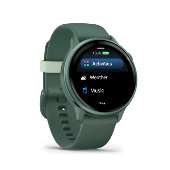 GARMIN Vivoactive 6, Jaspisgrün/Jaspisgrün Metallic, 42mm (010-02985-02)