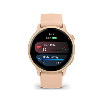 GARMIN Vivoactive 6, Pink Dawn/Pink Dawn Metallic, 42mm (010-02985-03)