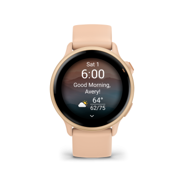 GARMIN Vivoactive 6, Pink Dawn/Pink Dawn Metallic, 42mm (010-02985-03)