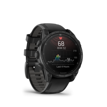 GARMIN Tactix 8 Amoled Sapphire, Schwarz Titan DLC, 47mm (010-​03405-01)
