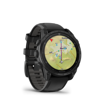 GARMIN Tactix 8 Amoled Sapphire, Schwarz Titan DLC, 47mm (010-​03405-01)