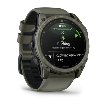 GARMIN Tactix 8 Amoled Cerakote, Olivgrün, 51mm (010-04553-11)