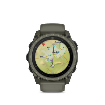 GARMIN Tactix 8 Amoled Cerakote, Olivgrün, 51mm (010-04553-11)