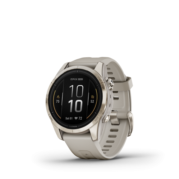 GARMIN Epix Pro Sapphire, Beige/Softgold, 42mm (010-02802-11)