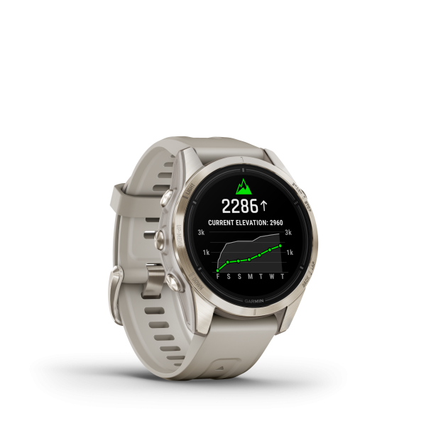 GARMIN Epix Pro Sapphire, Beige/Softgold, 42mm (010-02802-11)
