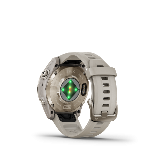 GARMIN Epix Pro Sapphire, Beige/Softgold, 42mm (010-02802-11)