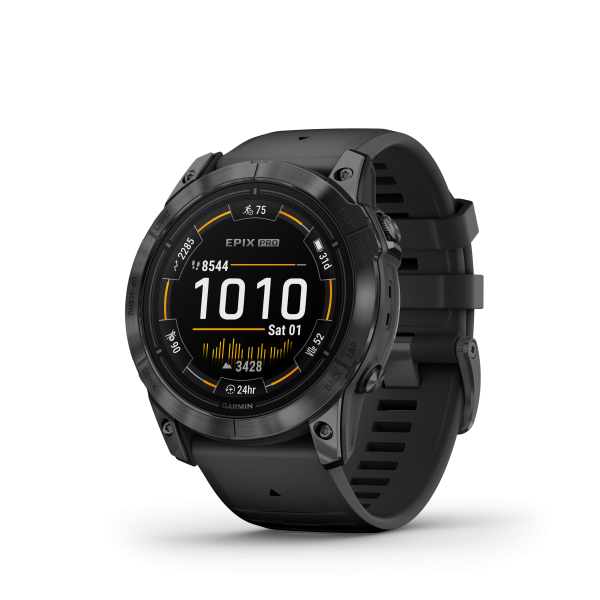 GARMIN Epix Pro Sandard, Schwarz/Schiefergrau, 51mm (010-02804-21)