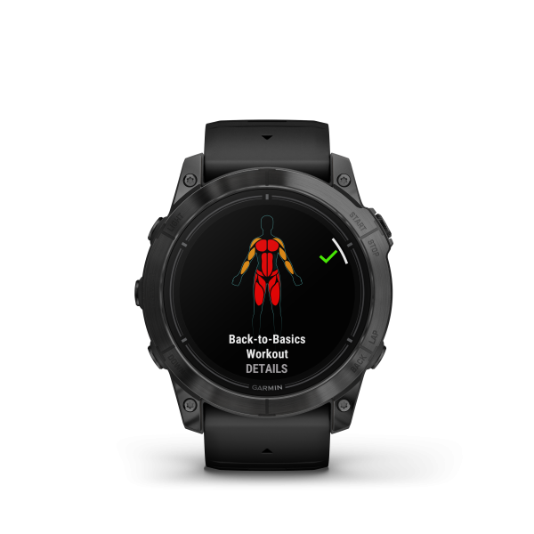 GARMIN Epix Pro Sandard, Schwarz/Schiefergrau, 51mm (010-02804-21)