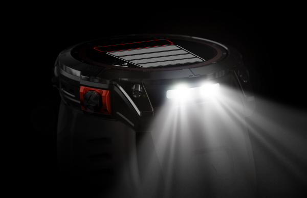 GARMIN Fenix 7X Sapphire Solar, Schwarzes DLC-Titan mit schwarzem Armband, 51mm (010-02541-23)
