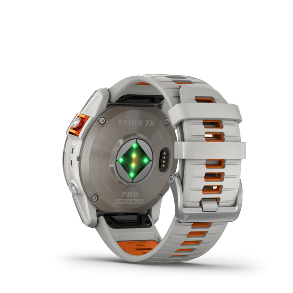 GARMIN Fenix 7X Pro Sapphire Solar, Nebelgrau/Titanium Titan, 51mm (010-02778-15)
