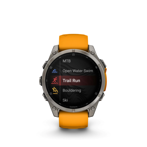 GARMIN Fenix 8 Amoled Sapphire, Graphit/Titanium Titan , 47mm (010-02904-11)