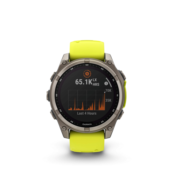 GARMIN Fenix 8 Solar Sapphire, Graphit/Titanium Titan, 47mm (010-02906-21)