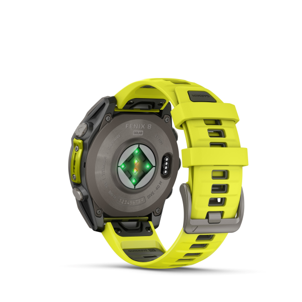 GARMIN Fenix 8 Solar Sapphire, Graphit/Titanium Titan, 47mm (010-02906-21)