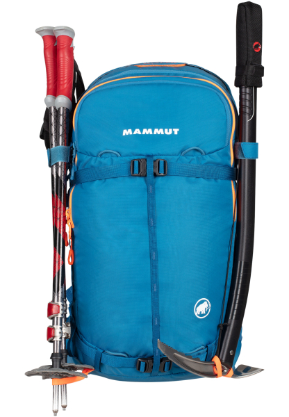 Lawinenairbag Mammut Flip Removable Airbag 3.0 22L black-vibrant orange (2610-01730)