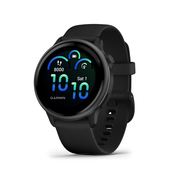 GARMIN Vivoactive 6, Schwarz/Schiefergrau, 42mm (010-02985-00)