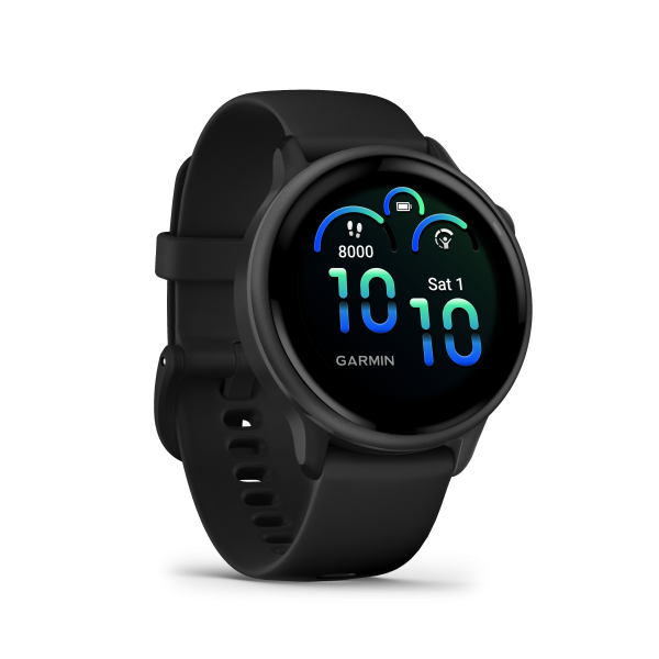 GARMIN Vivoactive 6, Schwarz/Schiefergrau, 42mm (010-02985-00)