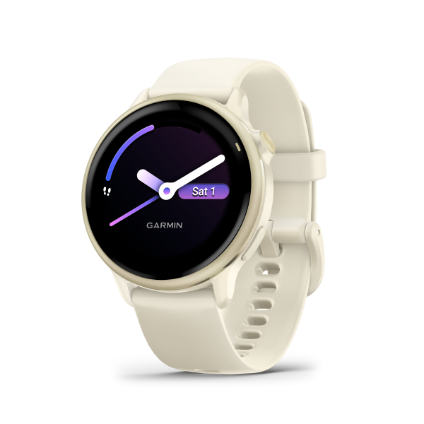 GARMIN Vivoactive 6, Bone/Lunargold, 42mm (010-02985-01)