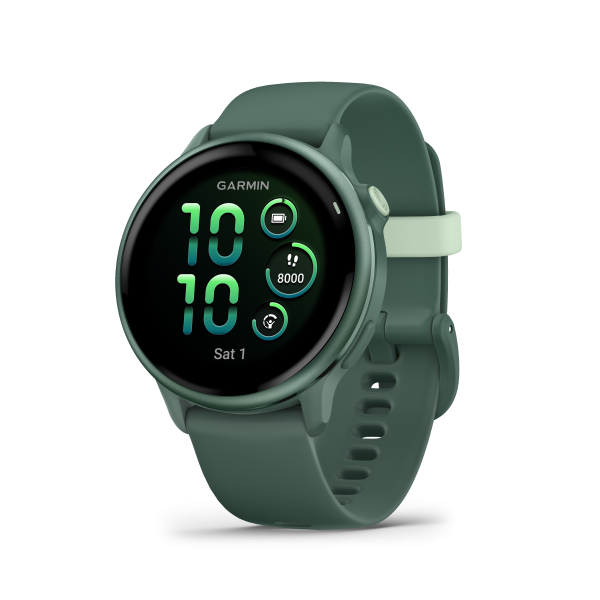GARMIN Vivoactive 6, Jaspisgrün/Jaspisgrün Metallic, 42mm (010-02985-02)