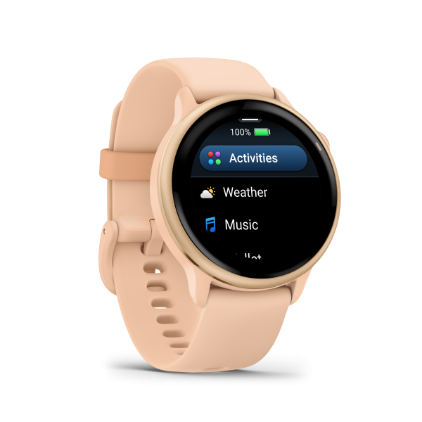GARMIN Vivoactive 6, Pink Dawn/Pink Dawn Metallic, 42mm (010-02985-03)