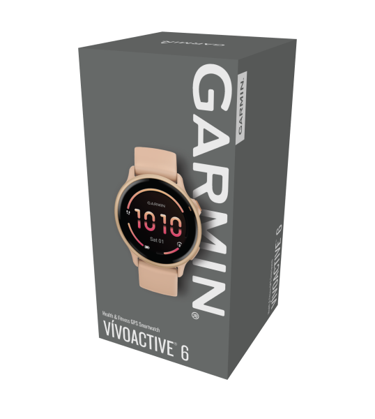 GARMIN Vivoactive 6, Pink Dawn/Pink Dawn Metallic, 42mm (010-02985-03)