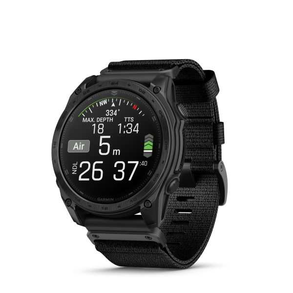 GARMIN Tactix 8 Amoled Sapphire, Schwarz Titan DLC, 51mm (010-03406-01)