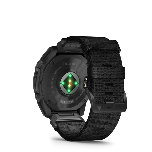 GARMIN Tactix 8 Amoled Sapphire, Schwarz Titan DLC, 51mm (010-03406-01)