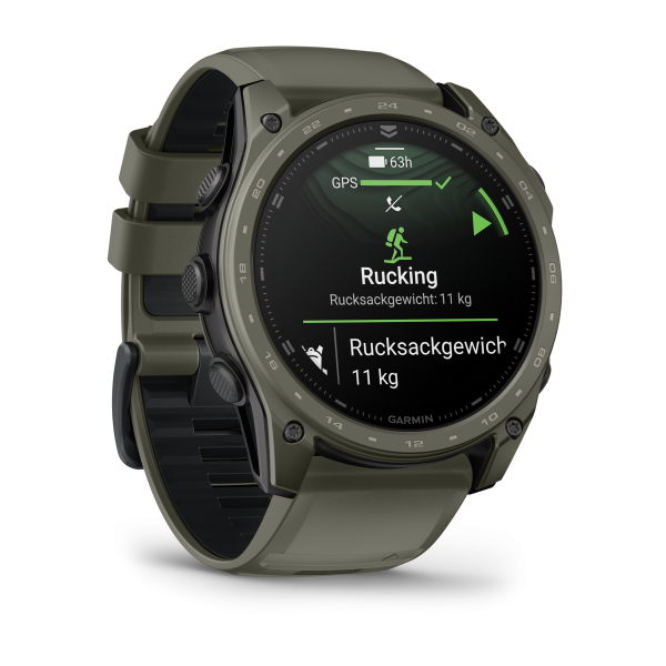 GARMIN Tactix 8 Amoled Cerakote, Olivgrün, 51mm (010-04553-11)