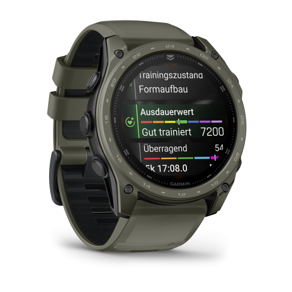 GARMIN Tactix 8 Amoled Cerakote, Olivgrün, 51mm (010-04553-11)