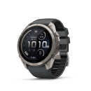 GARMIN Fenix 9 Pro InReach, 51mm, Titan mit Silikon-Armband Graphit/Schwarz (010-04337-21)